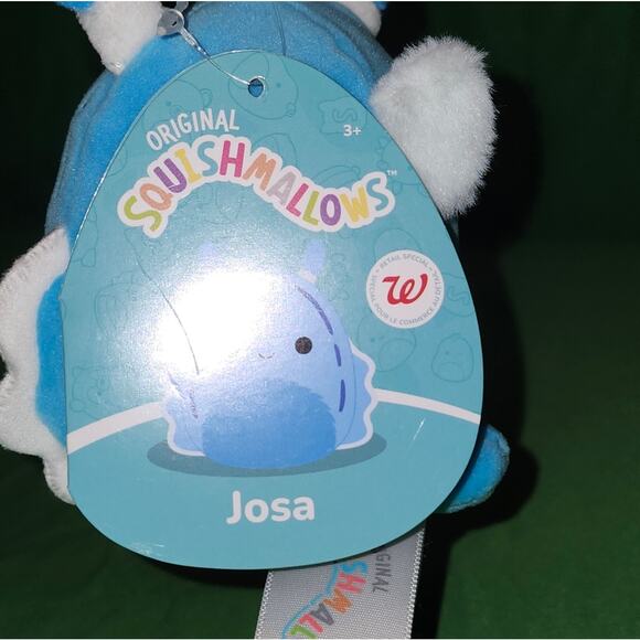 BLACK FRIDAY SALE Squishmallows JOSA, Blue Sea Slug Clip Walgreens Exc. NWT 2023 - Picture 8 of 8
